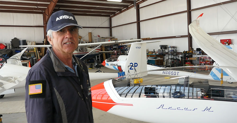 Jim Payne - World Altitude Record Holder talks to Gliding News Jim Payne 2
